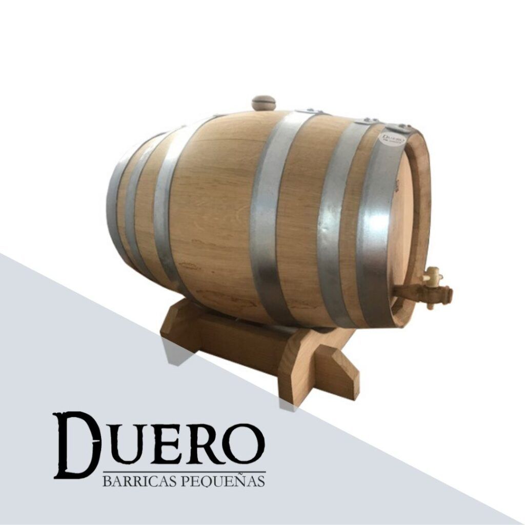 small oak barrels