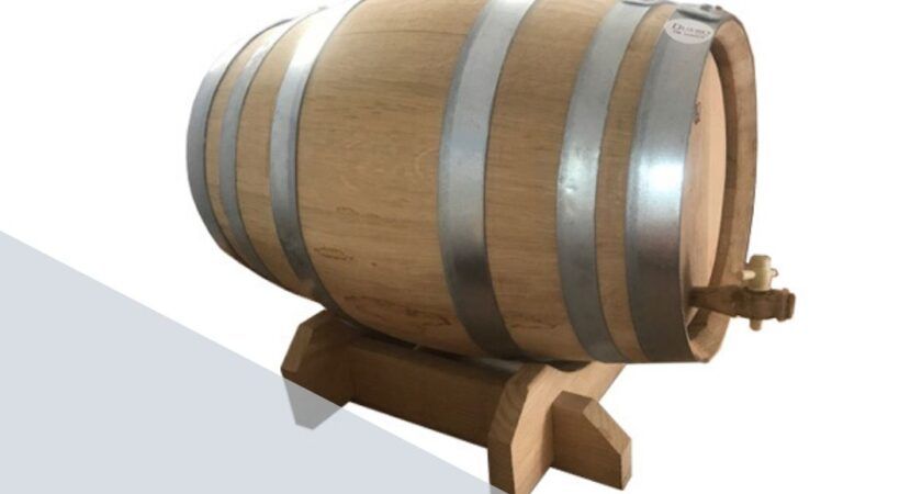 small oak barrels