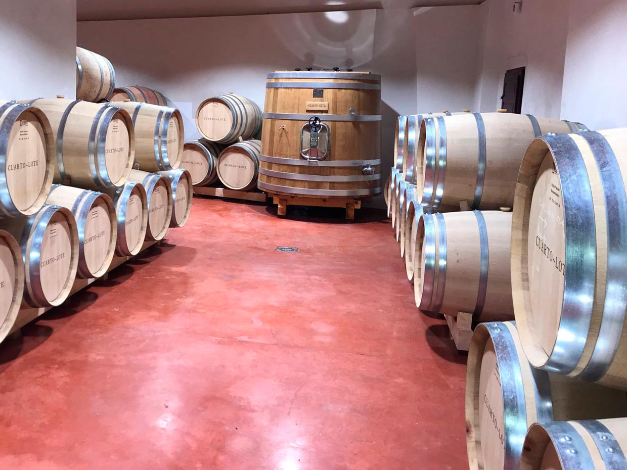 Barricas y tinos de Tonelería Duero